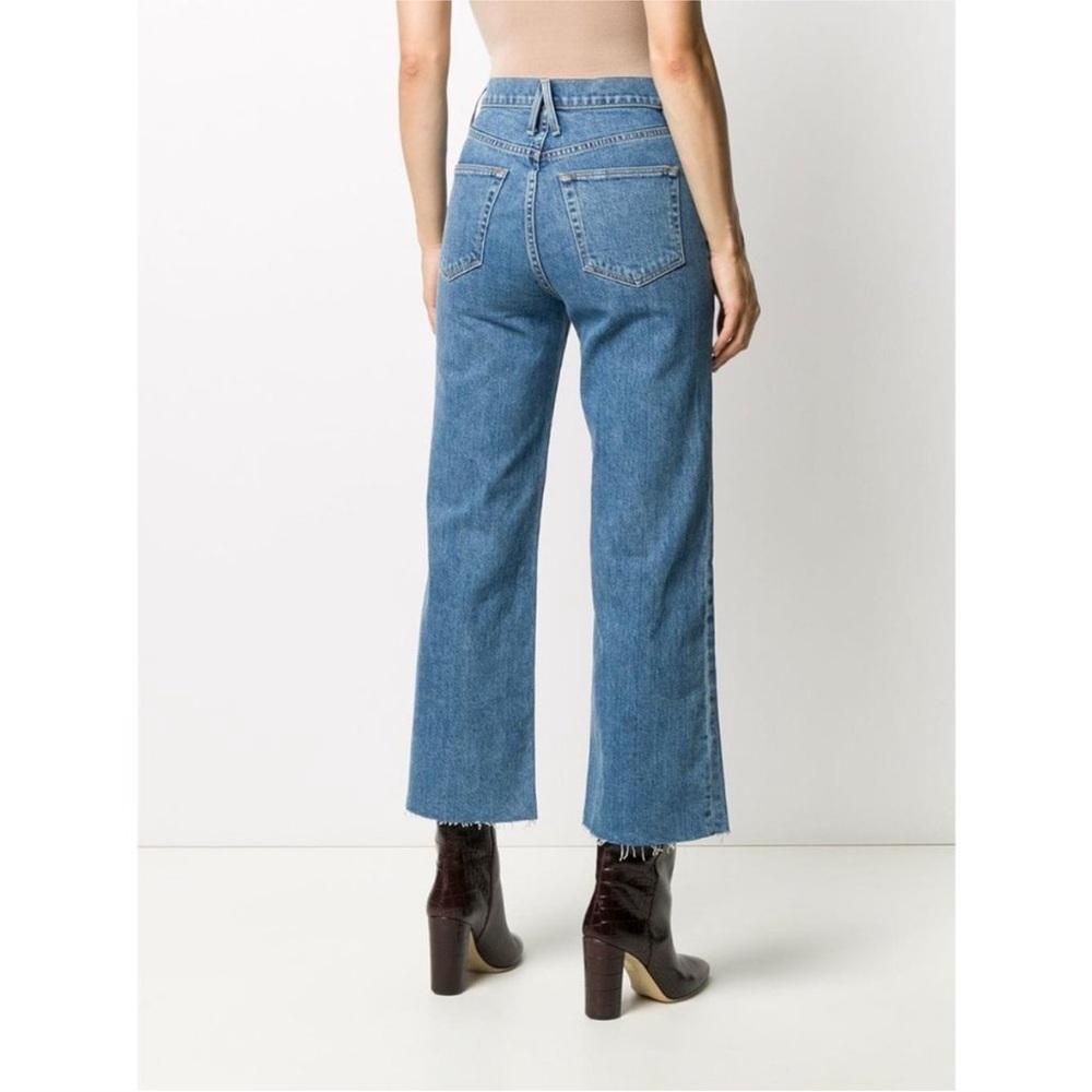 SLVRLAKE Grace Crop Jeans in Forever Blue Size 28